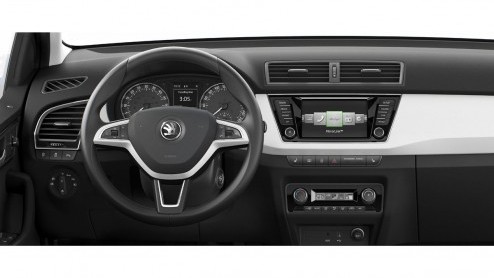 Skoda heeft vorige week de nieuwe Fabia onthuld, maar vergat voor het gemak fotos van het interieur mee te sturen. Nu gunt de fabrikant ons een eerste blik op het dashboard.