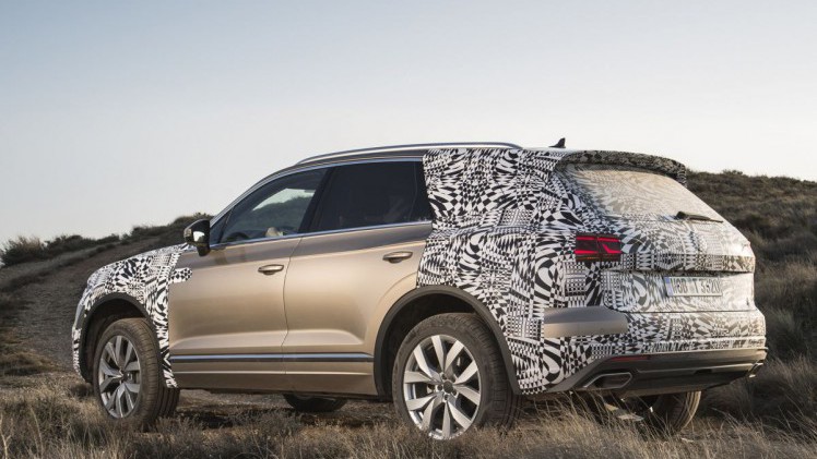 Eerste beelden nieuwe Volkswagen Touareg