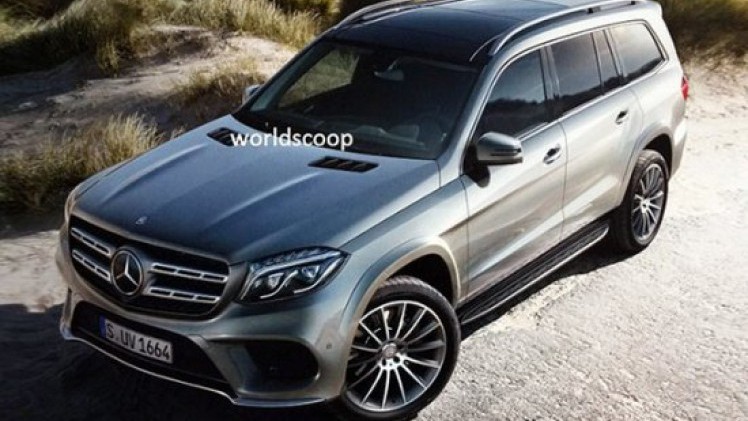 Scoop van nieuwe Mercedes GLS-Klasse X166. De eerste beelden tonen de facelift van de Mercedes-Benz GL-Klasse in vol ornaat.