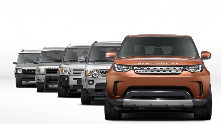 Eerste blik op Land Rover Discovery 2017, de nieuwe zevenzits SUV van het merk en de grote broer van de Discovery Sport.