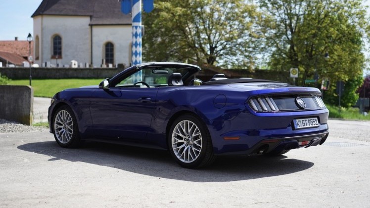 Eerste impressie nieuwe Ford Mustang 2.3 EcoBoost in Mnchen.