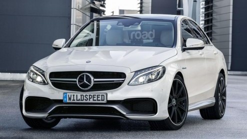 Vermoedelijk wordt tegen het eind van dit jaar de Mercedes-Benz C63 AMG onthuld. De jongens van Wildspeed geven ons alvast een eerste indruk van de potente C sedan.