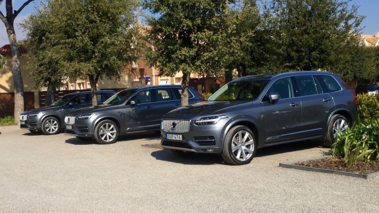 Eerste indruk nieuwe Volvo XC90 tijdens persintroductie in Barcelona met XC90 T8 Twin Engine.