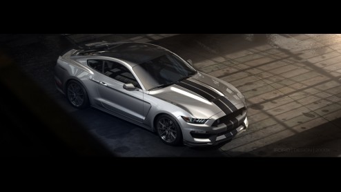 De Shelby Mustang GT350 moet volgend jaar op de markt komen, maar nog voor dat hij bij de dealers staat, wordt het allereerste exemplaar geveild.
