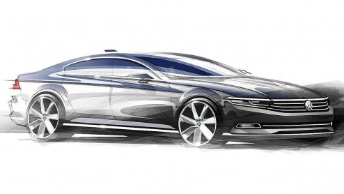 Volkswagen zal op de Autosalon van Parijs het doek halen van een gloednieuwe Passat. Om ons alvast wat op te warmen, heeft de fabrikant wat computerschetsen de wereld in gestuurd.