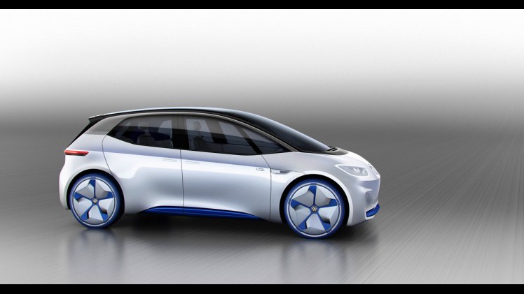 Volkswagen introduceert I.D. Concept op Autosalon Parijs 2016, een volledig elektrische Volkswagen met 600 kilometer actieradius en zelfrijdende functie vanaf 2025;
