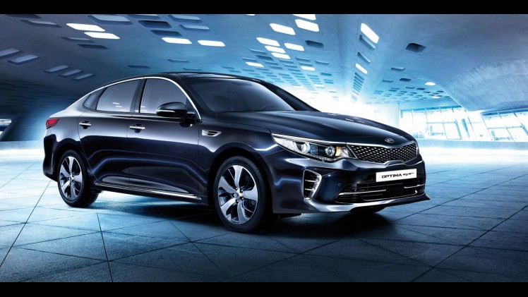 De Kia Optima GT als sportieve vlaggenschip is bijna klaar voor lancering in 2016.