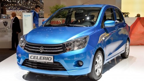 Suzuki Celerio is zuinigste stadsauto met 85 gram CO2-uitstoot, blijkt uit de presentatie van de Alto-opvolger op de Autosalon van Geneve.