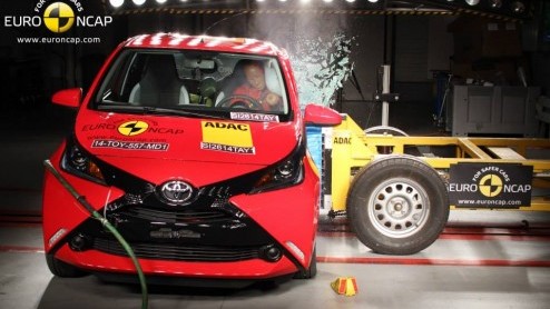 Botstinstituut EuroNCAP heeft weer een aantal nieuwe modellen afgeschreven, waaronder de nieuwste generatie van de drieling Toyota, Citron en Peugeot. Ook de Nissan e-NV200 is gebotst