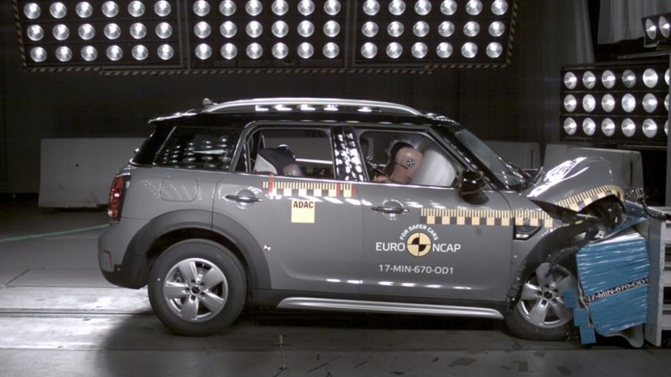 De Suzuki Swift, Skoda Kodiaq, Mini Countryman en Nissan Micra zijn door EuroNCAP op veiligheid getest.