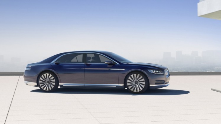 Lincoln Continental Concept is voorproefje van een nieuwe luxe sedan met eersteklas rijcomfort.
