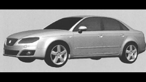 Is dit de Seat Exeo, waarmee de Spaanse fabrikant een graantje wil meepikken in het D-segment? Volgens zijn scheppers leunt de nieuweling sterk op de Audi A4. Let wel, de oude A4. Dus het zou best w