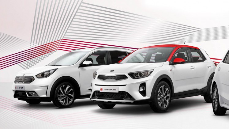 Kia presenteert extra complete design editions van de Picanto, Rio, Cee'd Sportswagen, Niro, Stonic en Sportage.