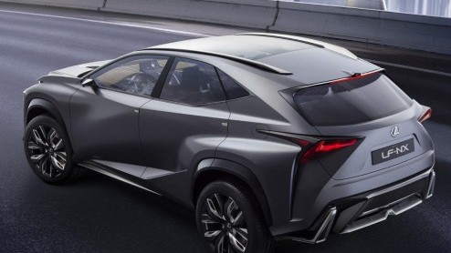 Op het web is een eerste foto opgedoken van de productieversie van de Lexus LF-NX Turbo Concept. Op de Autosalon van Genve wordt de compacte SUV aan het grote publiek getoond.