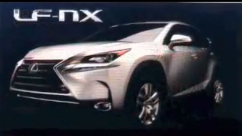 Op het web is een eerste foto opgedoken van de productieversie van de Lexus LF-NX Turbo Concept. Op de Autosalon van Genve wordt de compacte SUV aan het grote publiek getoond.