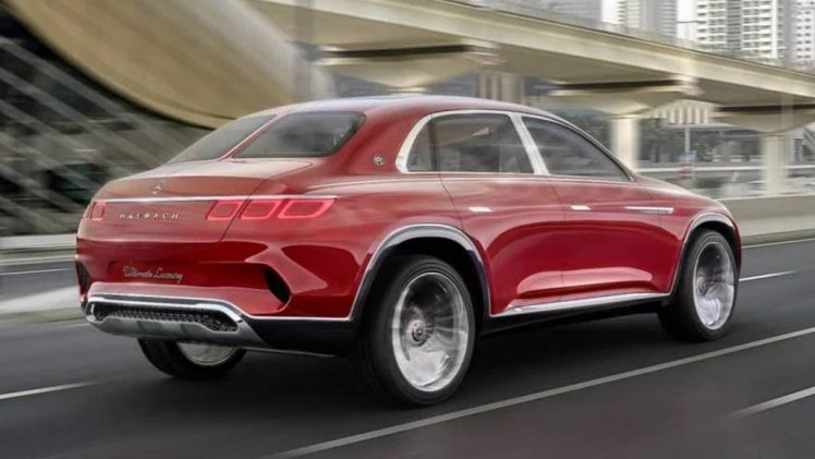 Mercedes-Maybach toont deze week in Peking op de autoshow de Vision Ultimate Luxury.