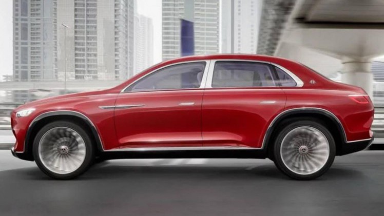 Mercedes-Maybach toont deze week in Peking op de autoshow de Vision Ultimate Luxury.