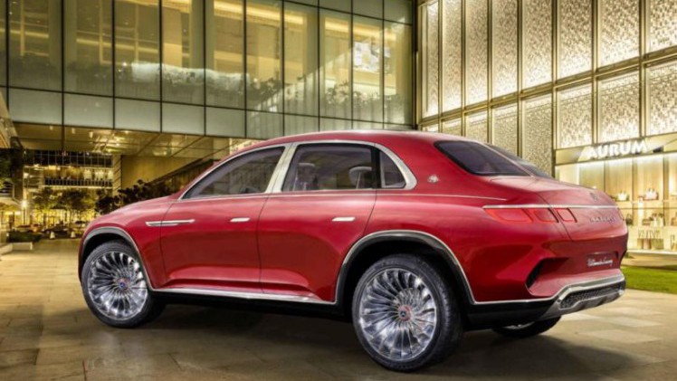Mercedes-Maybach toont deze week in Peking op de autoshow de Vision Ultimate Luxury.