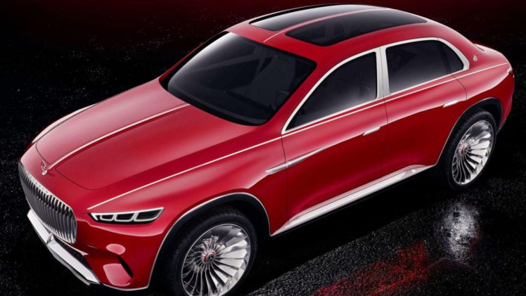 Mercedes-Maybach toont deze week in Peking op de autoshow de Vision Ultimate Luxury.