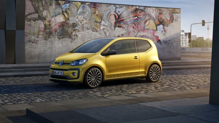 Facelift Volkswagen Up 2016 een feit op Autosalon van Geneve. De populaire kleine Volkswagen krijgt een frisse neus, meer luxe en de 1.0 TSI motor.