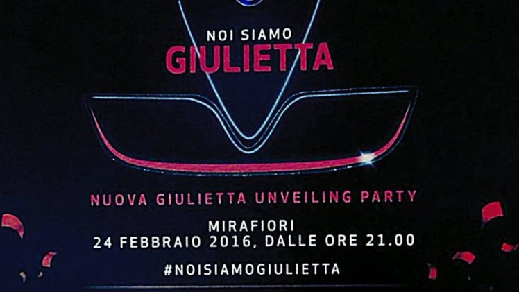 Alfa Romeo Giulietta facelift onderweg naar de Autosalon van Genve 2016.