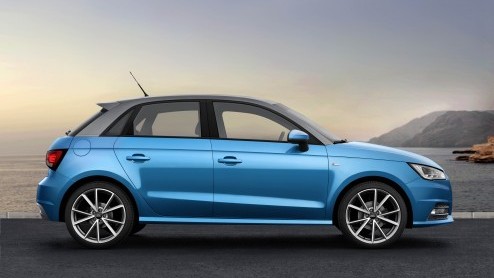 Facelift voor Audi A1 bestaat uit opgefriste looks en nieuwe (driecilinder)motoren.