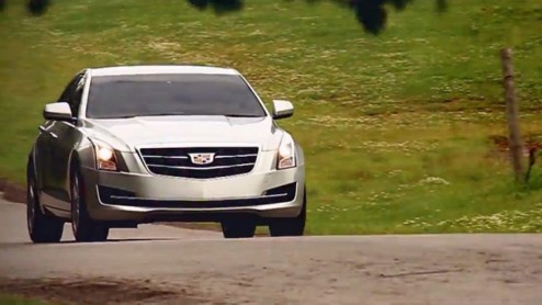 Facelift Cadillac ATS 2015 duikt op in video achter de schermen.
