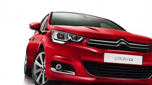 Facelift Citron C4 met meer luxe, LED's en 7 inch touchscreen.