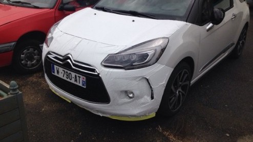 Citron DS3 krijgt facelift. De Fransoos duikt op met nieuwe koplampen.