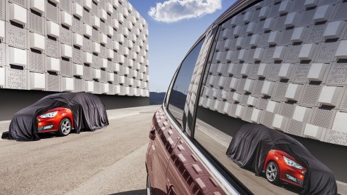 Facelift Ford C-MAX en Grand C-MAX bijna gereed. Een teaser.