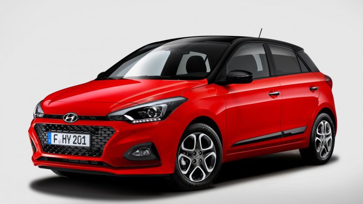 Hyundai geeft de i20 een facelift.