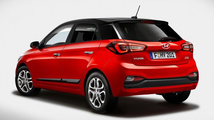 Hyundai geeft de i20 een facelift.