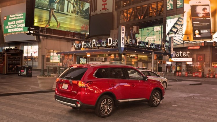 Facelift Mitsubishi Outlander krijgt vorm op New York International Auto Show.