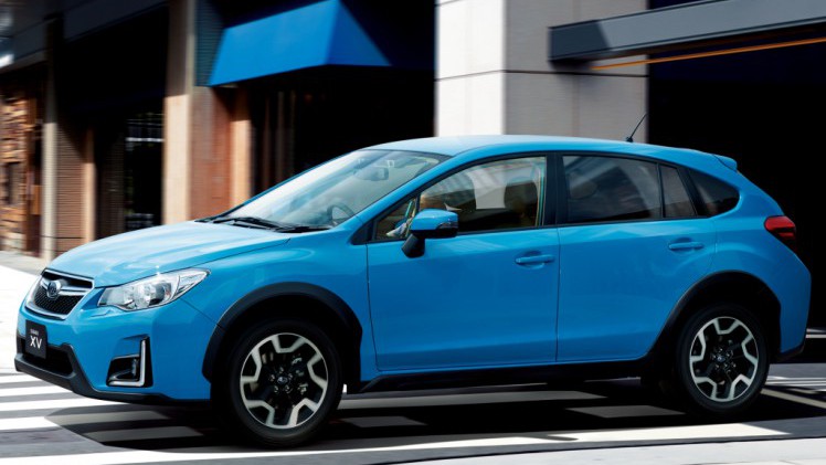 Subaru presenteert facelift Subaru Forester en XV op Autosalon Brussel 2016.