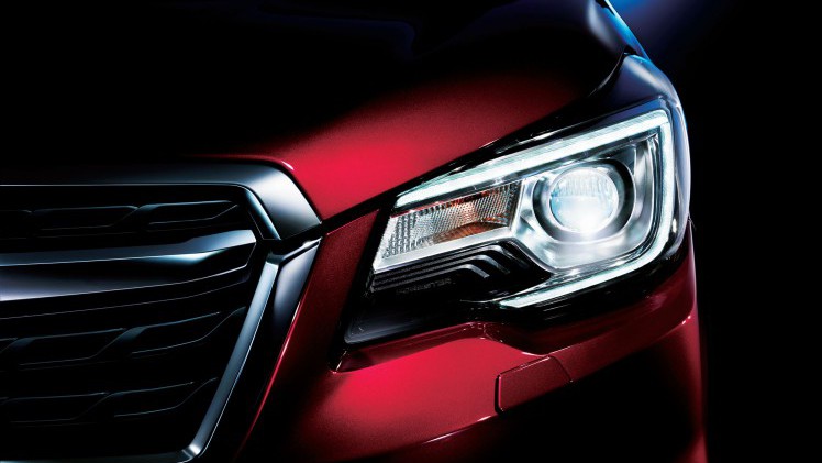 Subaru presenteert facelift Subaru Forester en XV op Autosalon Brussel 2016.