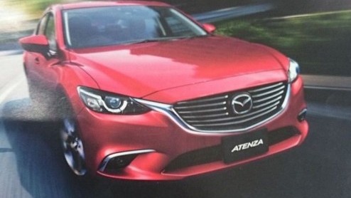 Kleine facelift Mazda6 naar Los Angeles Auto Show.