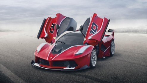 Ferrari FXX K laat zich zien in Abu Dhabi tijdens Ferrari Finali Mondiali met 1050 pk.