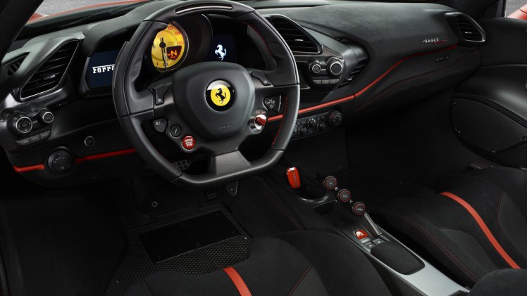 Ferrari lanceert in Genve de 488 Pista.