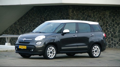 Autotest Fiat 500L Living TwinAir, nieuwe mini-MPV met zeven zitplaatsen.