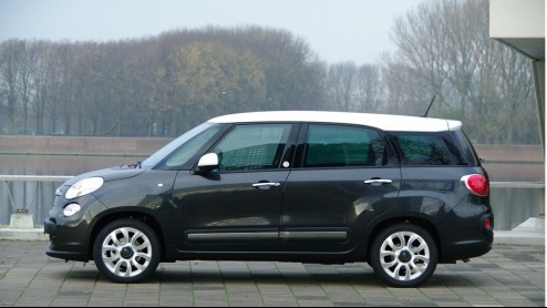 Autotest Fiat 500L Living TwinAir, nieuwe mini-MPV met zeven zitplaatsen.