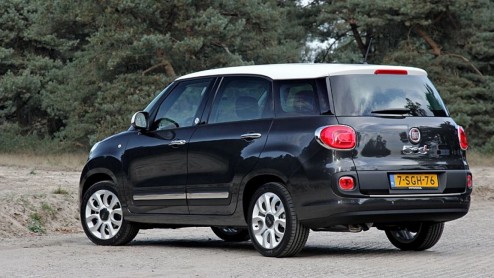 Autotest Fiat 500L Living TwinAir, nieuwe mini-MPV met zeven zitplaatsen.