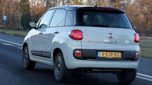 Fiat 500L ook op autogas met de 1.4 T-Jet 120 LPG-motor.