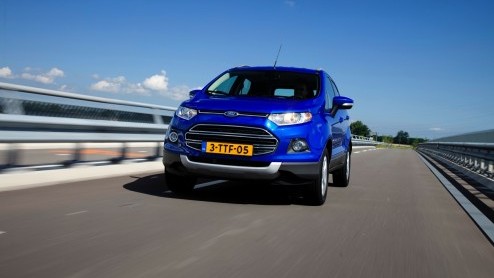 Autotest Ford EcoSport 1.0 EcoBoost Titanium en 1.5 TDCi Titanium. Ford SUV-tje vanaf eind juli in de showroom, maar nu de rijimpressie.