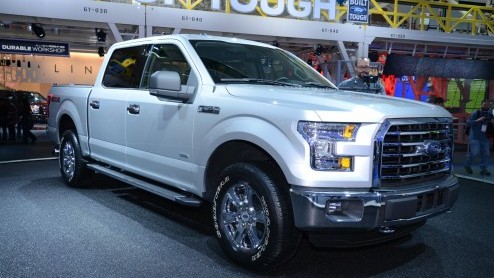 Nieuwe generatie Ford F-150 heeft 317 kg verlaagd gewicht en wordt ook leverbaar met 2.7 liter Ecoboost zescilinder motor.