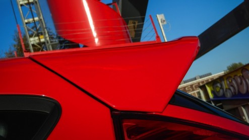 Autotest Ford Fiesta Red Edition 1.0 EcoBoost 140 pk in Race Red.
