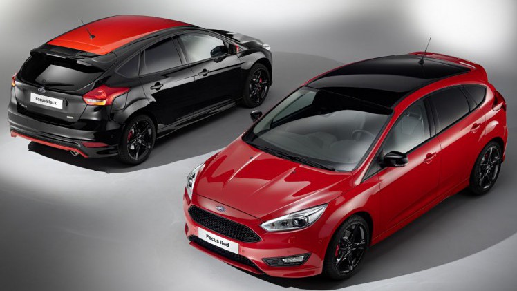 Ford levert de Focus toch als Red & Black Edition, op basis van de Trend Edition met 1.5 EcoBoost turbomotor.