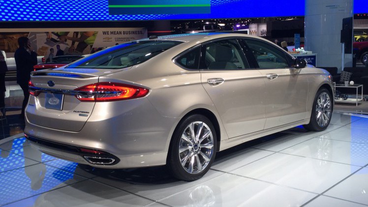 Ford Fusion in het nieuw. Facelift.