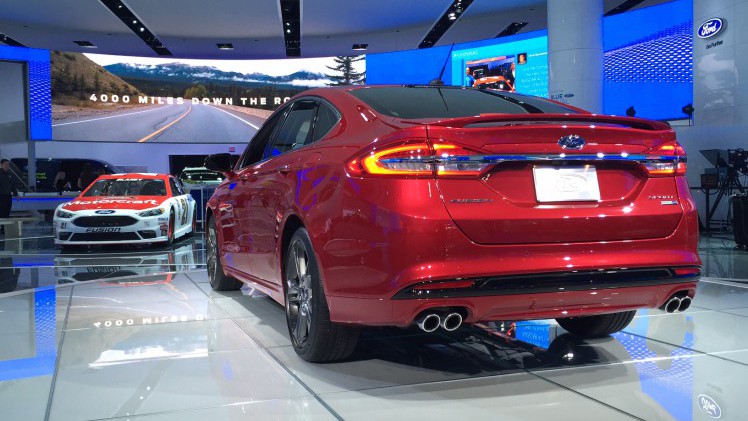 Ford Fusion in het nieuw. Facelift.