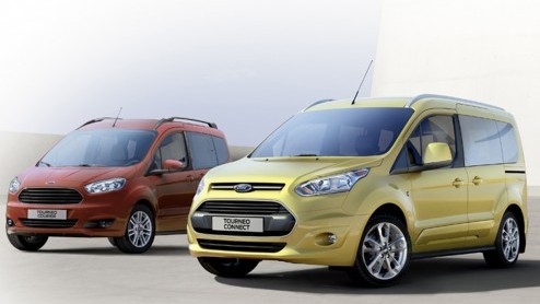 Autotest Ford Tourneo Connect 1.0 Ecoboost en 1.6 TDCi.