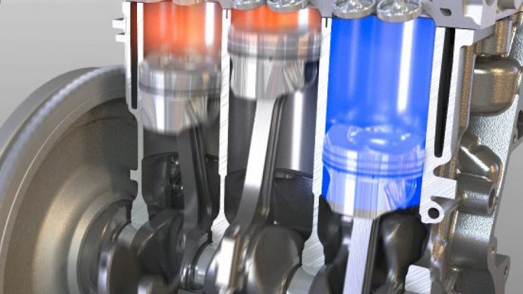 Ford gaat de driecilinder 1.0 EcoBoost nu ook leveren met cilinderuitschakeling, een wereldprimeur. Verschillende technieken maken de uit-/inschakeling onmerkbaar, zo belooft Ford.